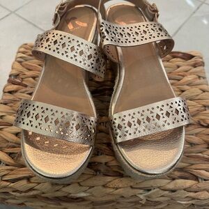 Rosé Gold Women's Sandals
